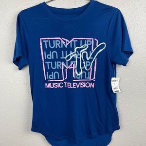 NWT MTV Turn It Up T-Shirt Size M